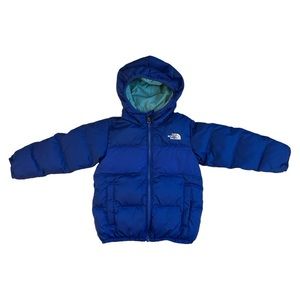 Northface Reversible Down puffer coat 4T